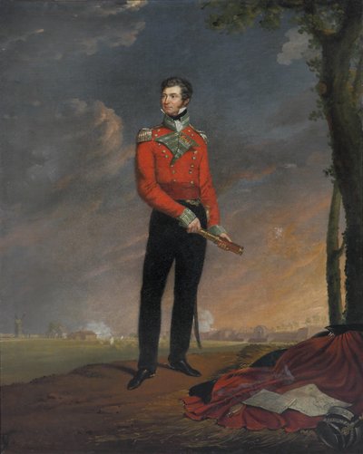 Major Sir Neil Campbell by Edouard Pingret